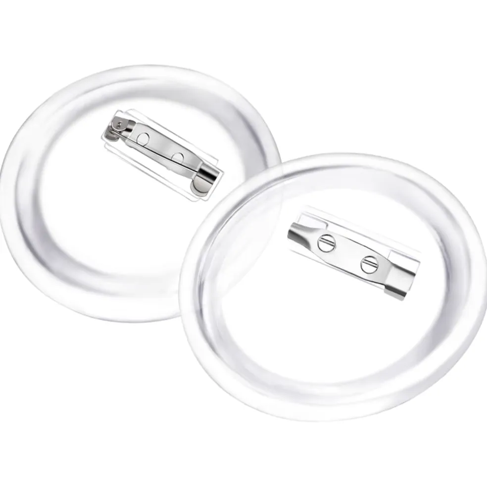 vidaXL Buttons met spelden 100 st 58 mm acryl