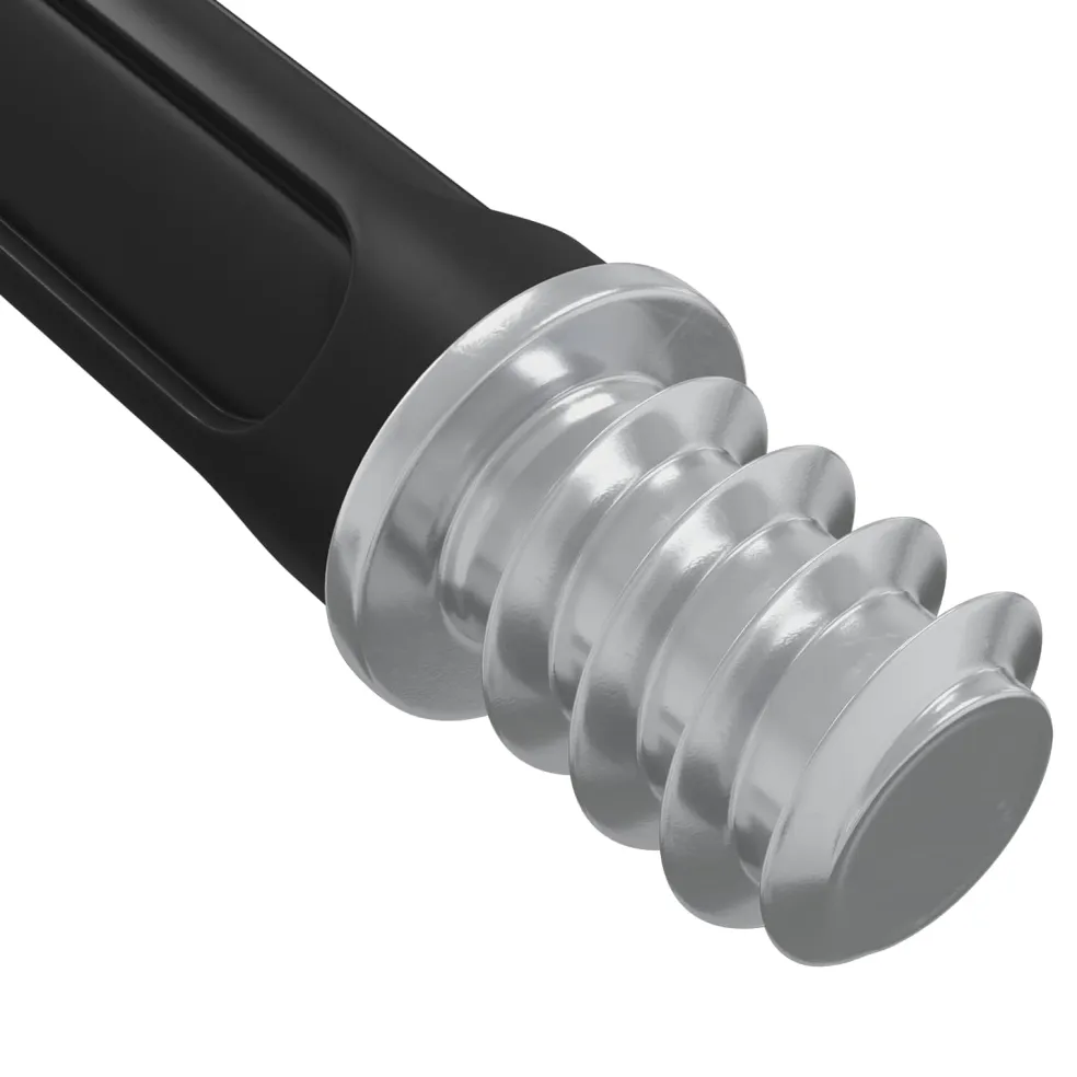 vidaXL Cam Lock Bout 2 st Zilver en Zwart M6 x 40 mm Metaal