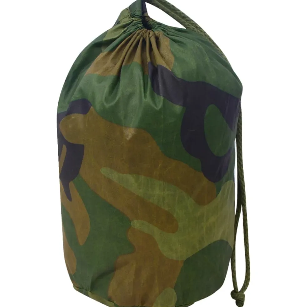 vidaXL Camouflagenet met opbergtas 1,5x10 m