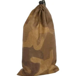 vidaXL Camouflagenet met opbergzak 312x140 cm zandkleurig