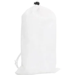 vidaXL Camouflagenet met opbergzak 312x140 cm wit