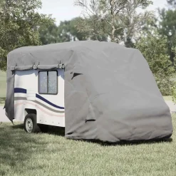vidaXL Camperhoezen 570x235x275 cm vliesvlies grijs