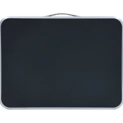 vidaXL Campingtafel inklapbaar 60x45 cm aluminium grijs