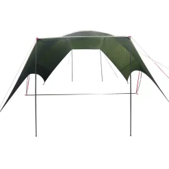 vidaXL Camping Tarp Waterbestendig Legergroen 550 x 400 x 230 cm