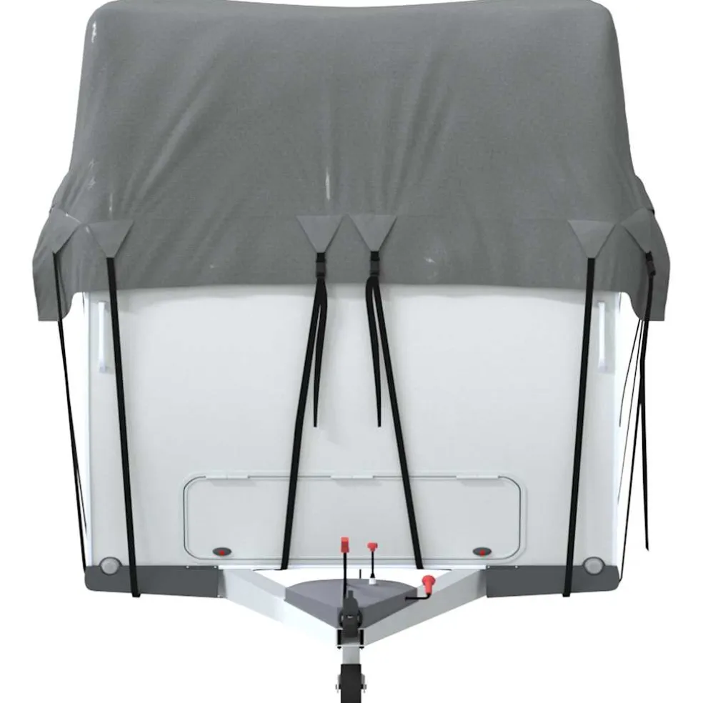 vidaXL Caravan dakbedekking 500x300 cm vliesvlies grijs
