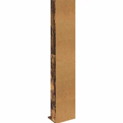 vidaXL CD Kast Gerookt eiken 33 x 23,5 x 175 cm Bewerkt hout
