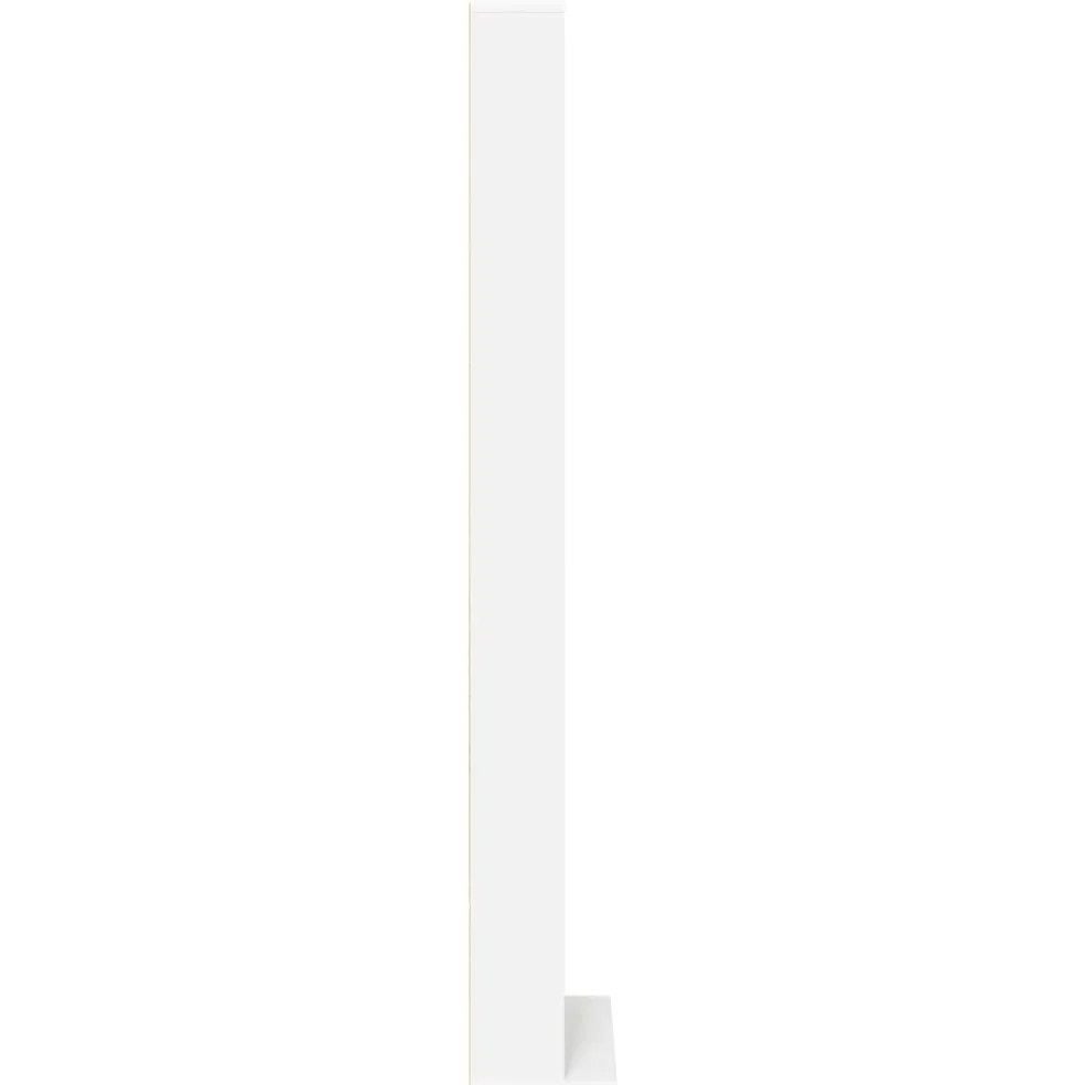 vidaXL CD Kast Wit 33 x 23,5 x 175 cm Bewerkt hout