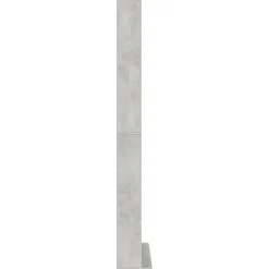 vidaXL Cd-kast 102x23x177,5 cm bewerkt hout betongrijs