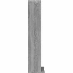 vidaXL Cd-kast 21x20x88 cm bewerkt hout grijs sonoma eikenkleurig