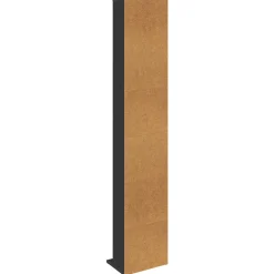 vidaXL CD Kast Zwart eiken 33 x 23,5 x 175 cm Bewerkt hout