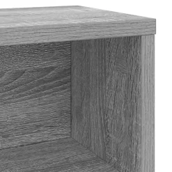 vidaXL CD Opslag Rek Grijs Sonoma 40 x 17 x 17 cm Bewerkt hout