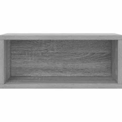 vidaXL CD Opslag Rek Grijs Sonoma 40 x 17 x 17 cm Bewerkt hout