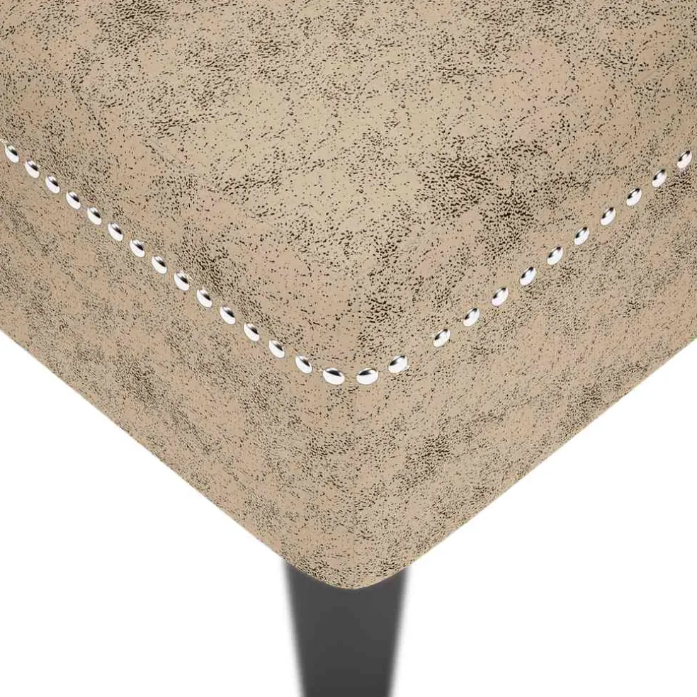 vidaXL Chaise longue met kussen&rechterarmleuning kunstleer lichtgrijs