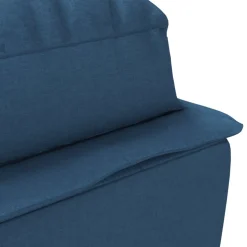 vidaXL Chaise longue met kussen en rechterarmleuning fluweel zwart