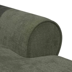 vidaXL Chaise Lounge met Rok met kussen Groen 157 x 91 x 91 cm ARES