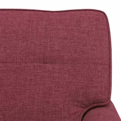 vidaXL Chaise Lounge Wijnrood Stof 91 x 157 x 91 cm