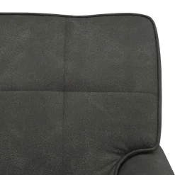 vidaXL Chaise Lounge Zwart Nep Leer 91 x 157 x 91 cm