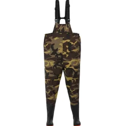 vidaXL Chest Waders met laarzen PVC gecoate polyester Maat 38