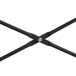 vidaXL Computerbureau 110x60x70 cm bewerkt hout zwart en eikenkleurig