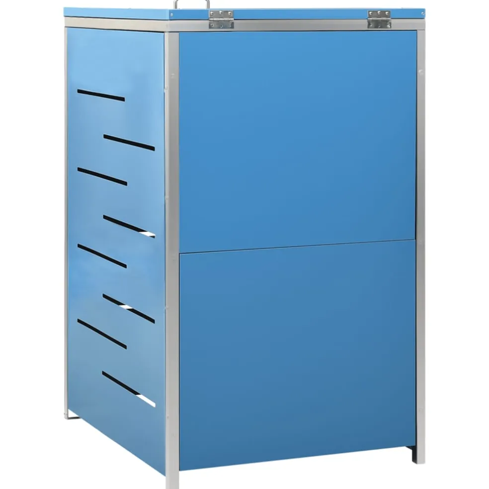 vidaXL Containerberging enkel 69x77,5x115 cm roestvrij staal