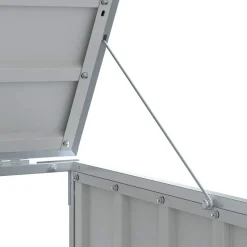 vidaXL Containerberging voor 1 container 72x81x115 cm staal groen