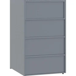 vidaXL Containerberging voor 1 container 69x79x117 cm staal grijs