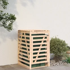 vidaXL Containerberging 84x90x128,5 cm massief grenenhout