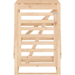 vidaXL Containerberging 84x90x128,5 cm massief grenenhout