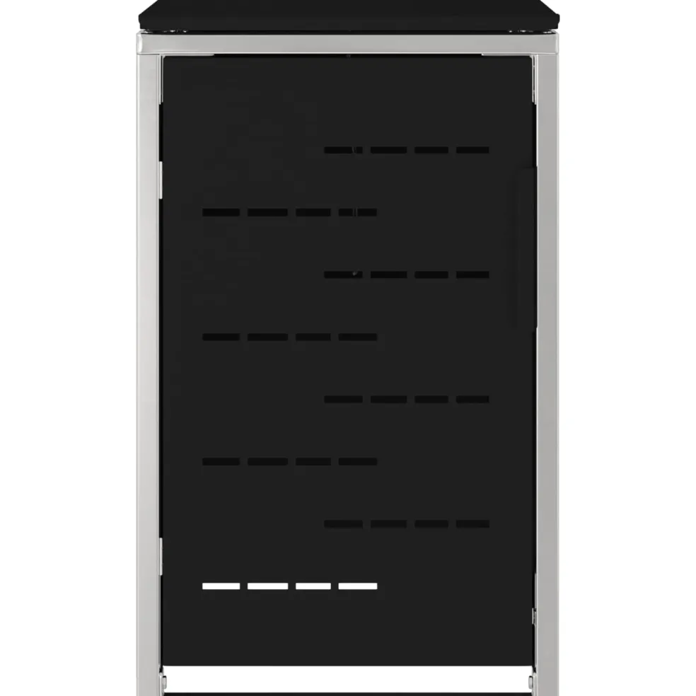 vidaXL Containerombouw for 1 Bin 240L Zwart