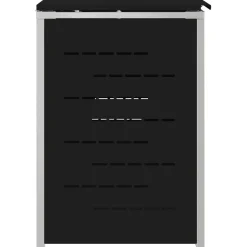 vidaXL Containerombouw for 1 Bin 240L Zwart