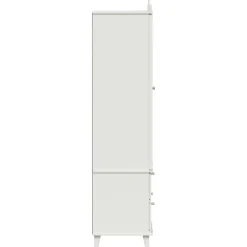 vidaXL Creatieve opslag voor kinderen ROROS Wit 90 x 45 x 180 cm