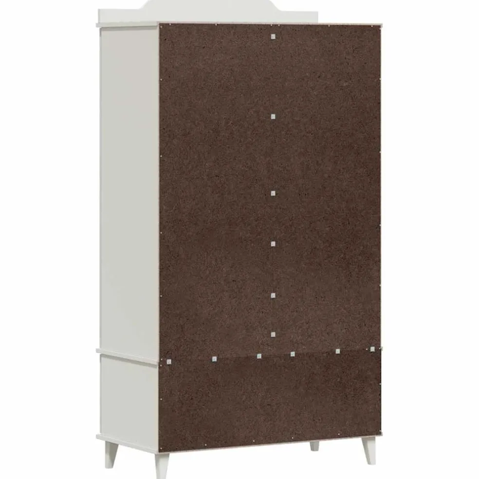 vidaXL Creatieve opslag voor kinderen ROROS Wit 90 x 45 x 165 cm