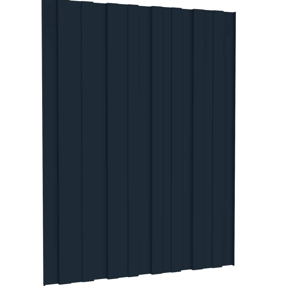 vidaXL Dakpaneel 12 st Antraciet 60 x 45 cm Verzinkt staal