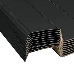vidaXL Dakpaneel 12 st Antraciet 129 x 45 cm Gegalvaniseerd staal