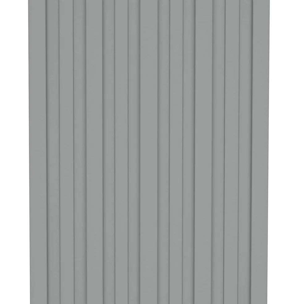 vidaXL Dakpaneel 12 st Grijs 60 x 45 cm Verzinkt staal
