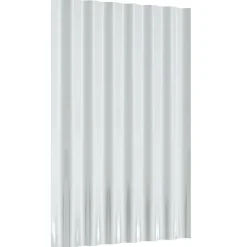 vidaXL Dakpanelen 36 st 60x36 cm gegalvaniseerd staal grijs