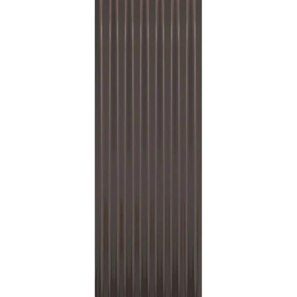 vidaXL Dakpanelen 12 st 100x36 cm gegalvaniseerd staal bruin