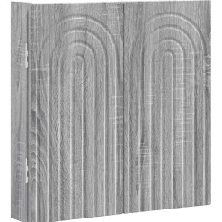 vidaXL Dartbord Kabinet ALKMAAR Grijs Sonoma 52,5 x 10,5 x 53,5 cm