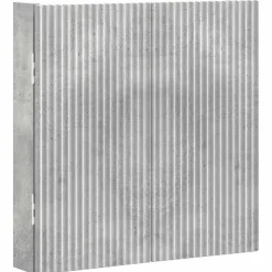vidaXL Dartbord Kabinet ARNHEM Betongrijs 52,5 x 10,5 x 53,5 cm