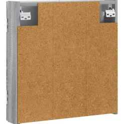 vidaXL Dartbord Kabinet ARNHEM Grijs Sonoma 52,5 x 10,5 x 53,5 cm