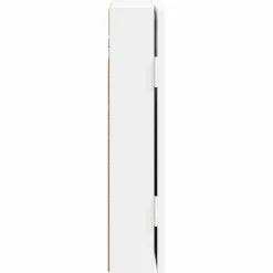 vidaXL Dartbord Kabinet ARNHEM Hoogglans Wit 52,5 x 10,5 x 53,5 cm