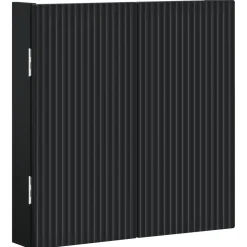 vidaXL Dartbord Kabinet ARNHEM Zwart 52,5 x 10,5 x 53,5 cm
