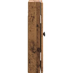 vidaXL Dartbord Kabinet BREDA Oud hout 52,5 x 10,5 x 53,5 cm