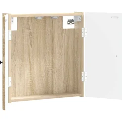 vidaXL Dartbord Kabinet BREDA Sonoma Eiken 52,5 x 10,5 x 53,5 cm