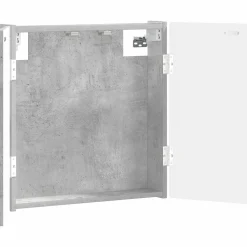 vidaXL Dartbord Kabinet DELFT Betongrijs 52,5 x 10,5 x 53,5 cm
