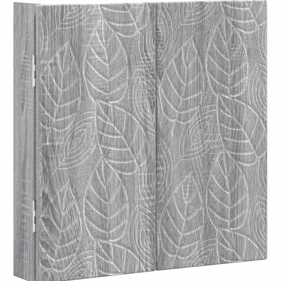 vidaXL Dartbord Kabinet DELFT Grijs Sonoma 52,5 x 10,5 x 53,5 cm