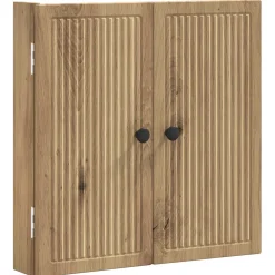 vidaXL Dartbord Kabinet EDE Artisanaal eiken 52,5 x 10,5 x 53,5 cm
