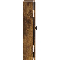 vidaXL Dartbord Kabinet EDE Gerookt eiken 52,5 x 10,5 x 53,5 cm