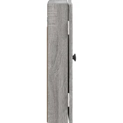 vidaXL Dartbord Kabinet EDE Grijs Sonoma 52,5 x 10,5 x 53,5 cm