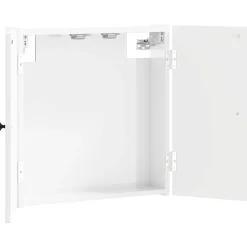 vidaXL Dartbord Kabinet EDE Hoogglans Wit 52,5 x 10,5 x 53,5 cm